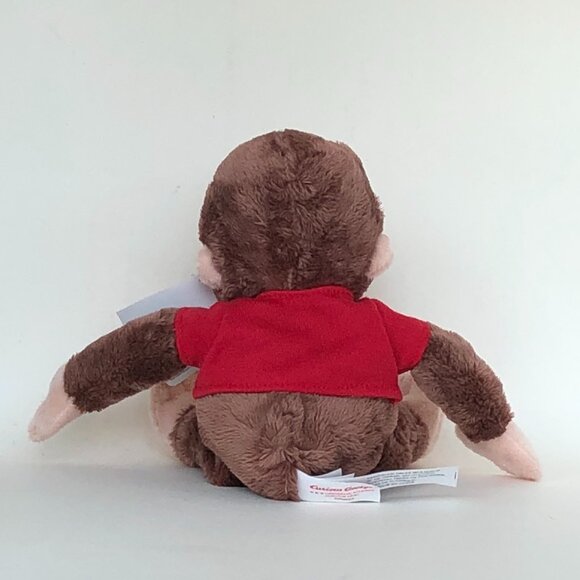 New w/ Tag🙈 Gund Curious George Red Shirt & Yellow Shirt Plush  Set 🐵8" - Picture 15 of 16